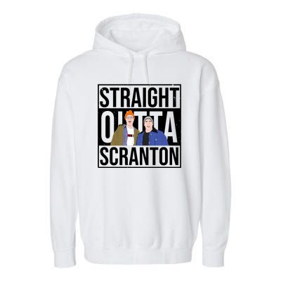 Straight Outta Scranton Garment-Dyed Fleece Hoodie