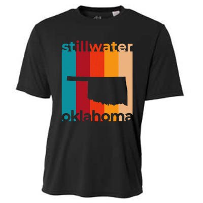 Stillwater Oklahoma Souvenirs Retro Ok Cooling Performance Crew T-Shirt