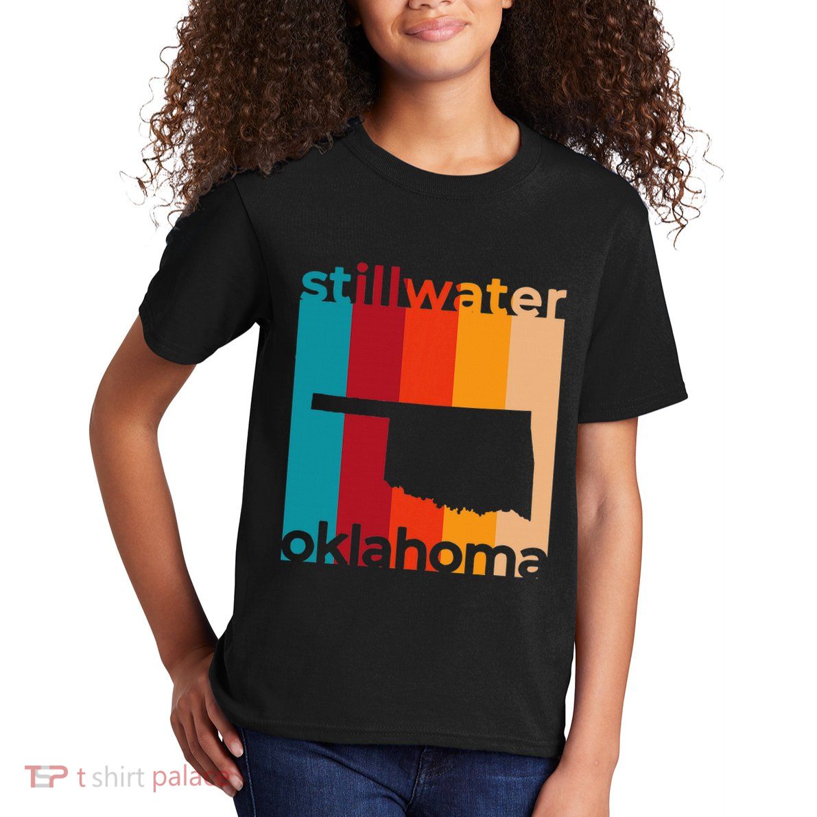 Stillwater Oklahoma Souvenirs Retro Ok Kids T-Shirt
