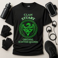 Stuart Original Scottish Legends Stuart Family Cooling Performance Crew T-Shirt
