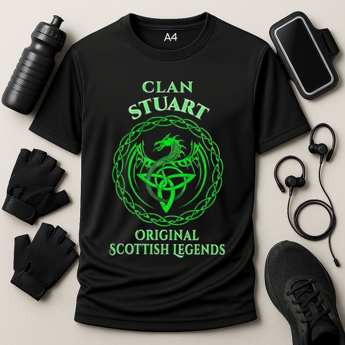 Stuart Original Scottish Legends Stuart Family Cooling Performance Crew T-Shirt