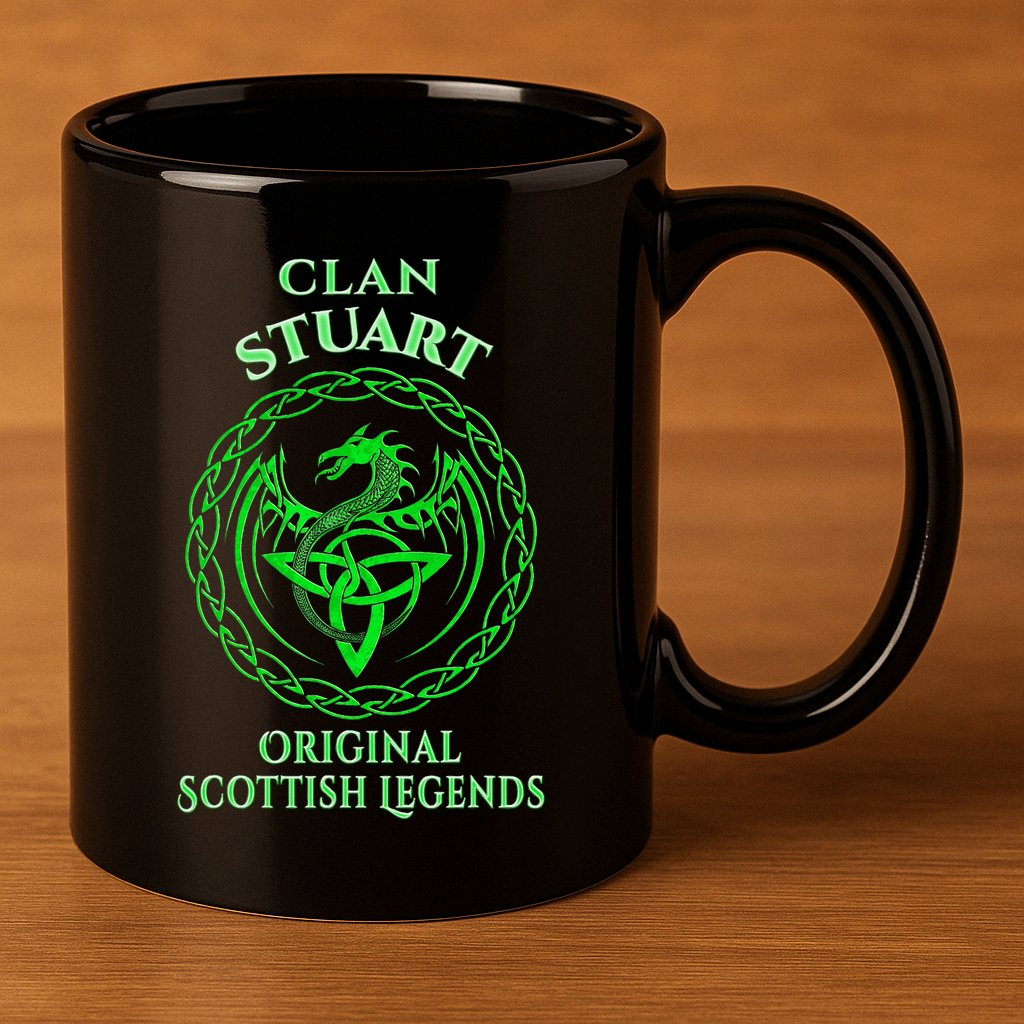 Stuart Original Scottish Legends Stuart Family 11oz C Handle Ceramic Mug
