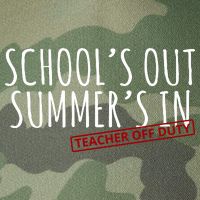 Schools Out Summers In Teacher Off Duty Legacy Tie Dye Trucker Hat