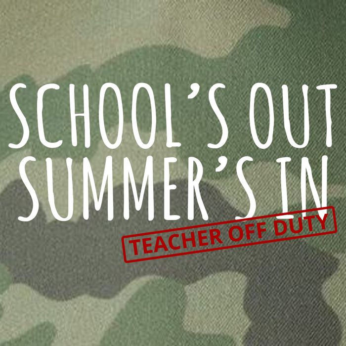 Schools Out Summers In Teacher Off Duty Legacy Tie Dye Trucker Hat