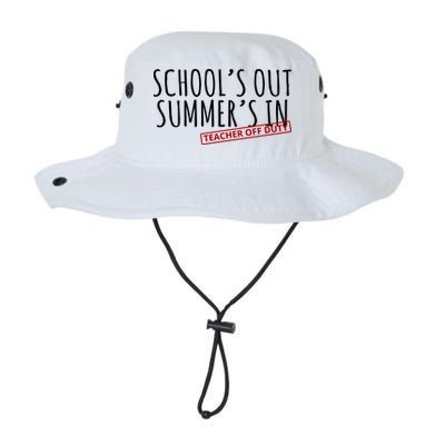 Schools Out Summers In Teacher Off Duty Bucket Hat