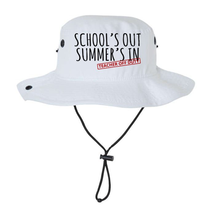 Schools Out Summers In Teacher Off Duty Bucket Hat