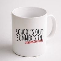 Schools Out Summers In Teacher Off Duty Mug