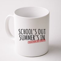 Schools Out Summers In Teacher Off Duty Mug