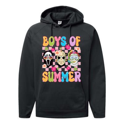 Spooky Of Summer Of Summer Horror Movie Performance Fleece Hoodie