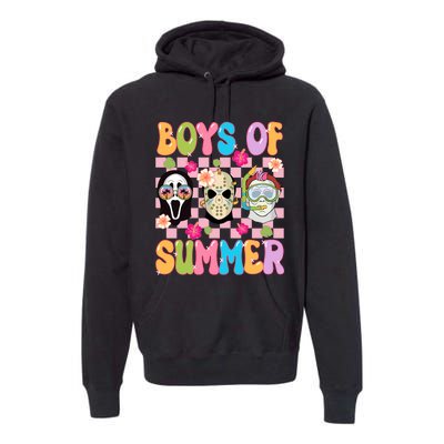 Spooky Of Summer Of Summer Horror Movie Premium Hoodie