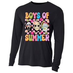 Spooky Of Summer Of Summer Horror Movie Cooling Performance Long Sleeve Crew