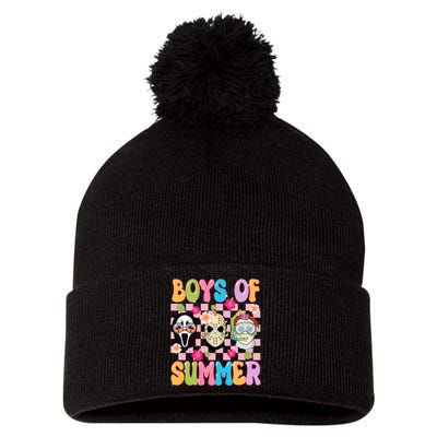 Spooky Of Summer Of Summer Horror Movie Pom Pom 12in Knit Beanie