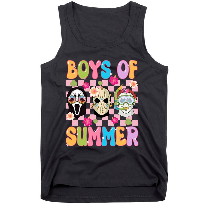 Spooky Of Summer Of Summer Horror Movie Tank Top