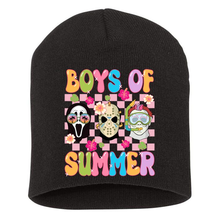 Spooky Of Summer Of Summer Horror Movie Short Acrylic Beanie