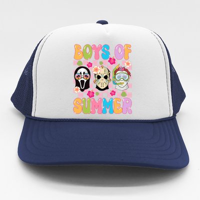 Spooky Of Summer Of Summer Horror Movie Trucker Hat