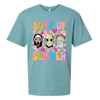 Spooky Of Summer Of Summer Horror Movie Sueded Cloud Jersey T-Shirt