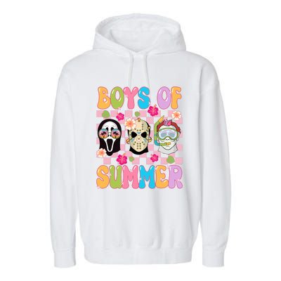 Spooky Of Summer Of Summer Horror Movie Garment-Dyed Fleece Hoodie