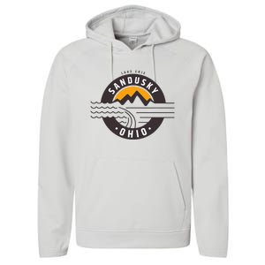 Sandusky Ohio Performance Fleece Hoodie