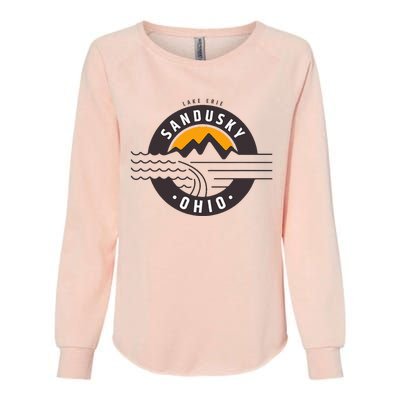 Sandusky Ohio Womens California Wash Sweatshirt