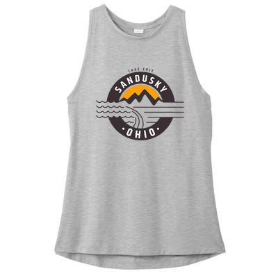 Sandusky Ohio Ladies PosiCharge Tri-Blend Wicking Tank