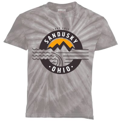 Sandusky Ohio Kids Tie-Dye T-Shirt