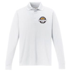 Sandusky Ohio Performance Long Sleeve Polo