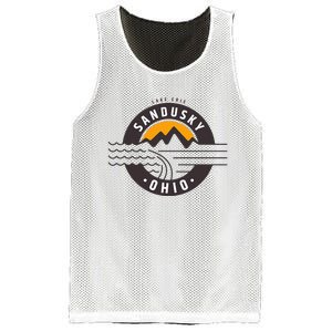 Sandusky Ohio Mesh Reversible Basketball Jersey Tank