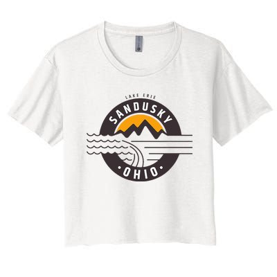 Sandusky Ohio Women's Crop Top Tee