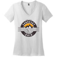 Sandusky Ohio Women's V-Neck T-Shirt