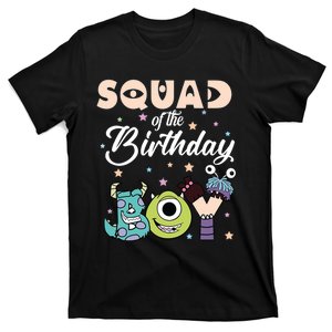 Squad Of The Birthday Boy Funny Party T-Shirt