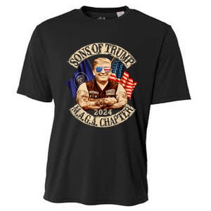 Sons Of Trump Maga Chapter 2024 Cooling Performance Crew T-Shirt