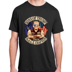 Sons Of Trump Maga Chapter 2024 Adult ChromaSoft Performance T-Shirt