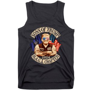 Sons Of Trump Maga Chapter 2024 Tank Top