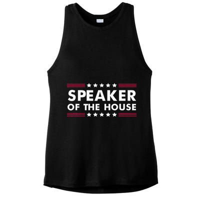 Speaker Of The House Of Representatives Novelty Usa Senate Ladies PosiCharge Tri-Blend Wicking Tank