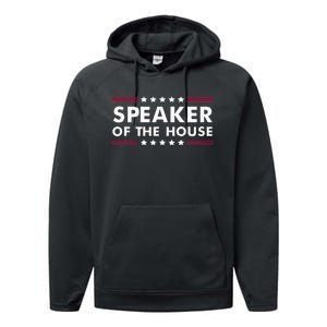 Speaker Of The House Of Representatives Novelty Usa Senate Performance Fleece Hoodie