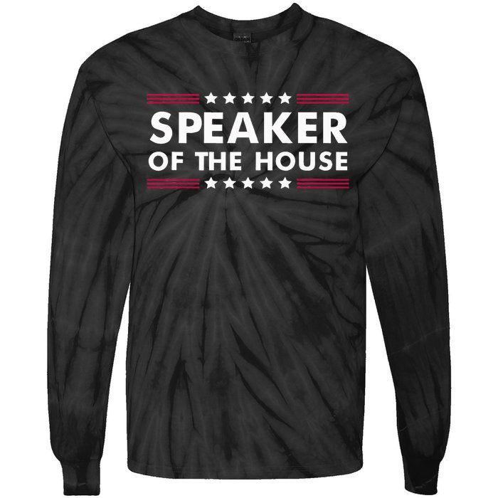 Speaker Of The House Of Representatives Novelty Usa Senate Tie-Dye Long Sleeve Shirt