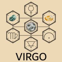 Signs Of The Zodiac Earth Elet Planet Mercury Virgo Facts Gift Drawstring Bag