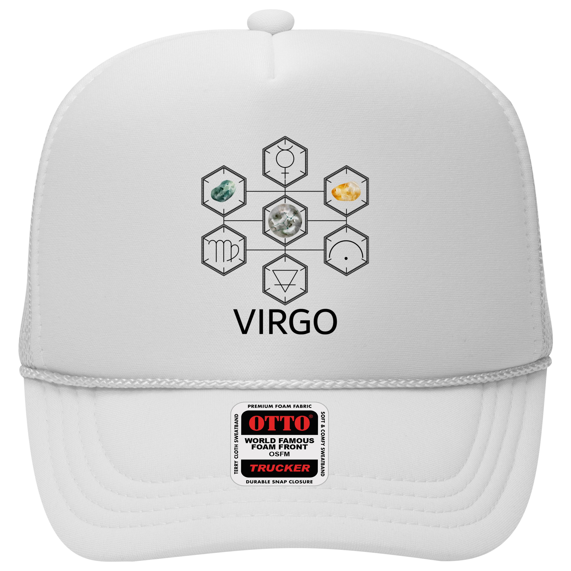 Signs Of The Zodiac Earth Elet Planet Mercury Virgo Facts Gift Hat