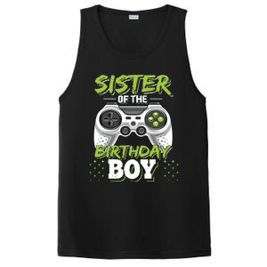 Sister Of The Birthday Boy Matching Video Game Birthday Gift PosiCharge Competitor Tank