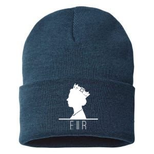 Silhouette Of The Queen Sustainable Knit Beanie