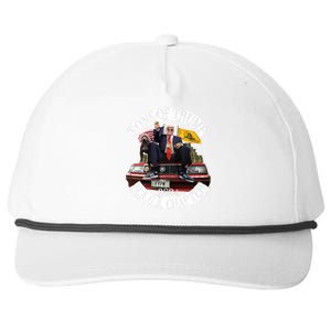 Sons Of Trump Maga Chapter 2024 With Pitbull Car Snapback Five-Panel Rope Hat