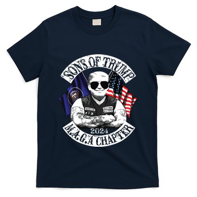 Sons Of Trump Maga Chapter 2024 Biker For Trump T-Shirt