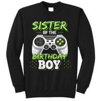 Sister of the Birthday Matching Video Game Birthday Gift Sweatshirt