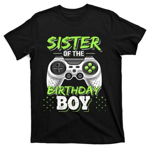 Sister of the Birthday Matching Video Game Birthday Gift T-Shirt