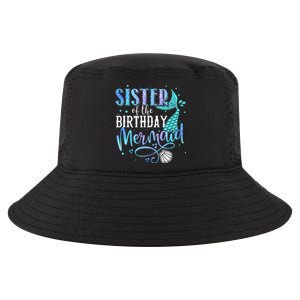 Sister Of The Birthday Mermaid Family Matching Party Squad Cool Comfort Performance Bucket Hat