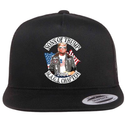 Sons Of Trump Maga Chapter 2024 Flatbill Hat