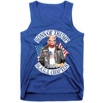 Sons Of Trump Maga Chapter 2024 Tank Top