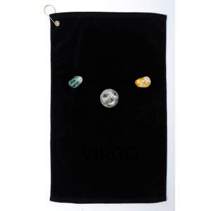 Signs Of The Zodiac Earth Elet Planet Mercury Virgo Facts Great Gift Platinum Collection Golf Towel