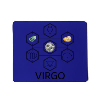 Signs Of The Zodiac Earth Elet Planet Mercury Virgo Facts Great Gift Mousepad