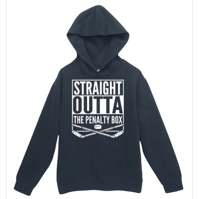 Straight Outta The Penalty Box Hockey Urban Pullover Hoodie